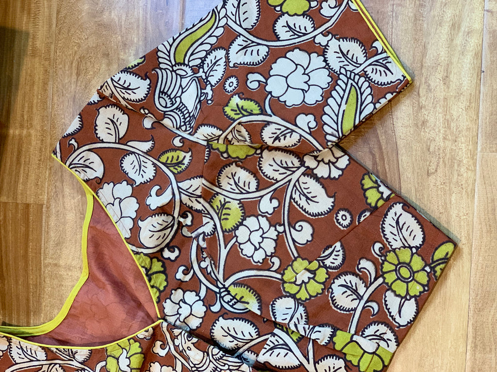 Kalamkari blouse