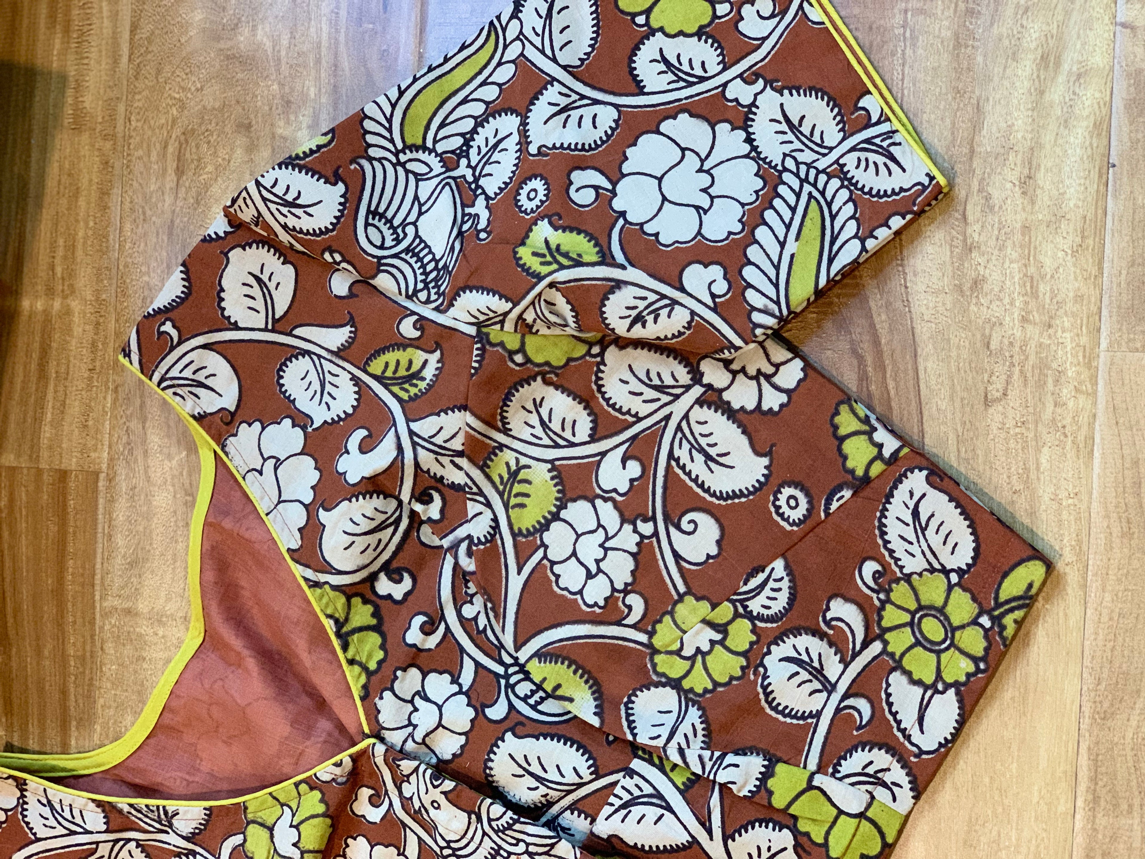 Kalamkari blouse