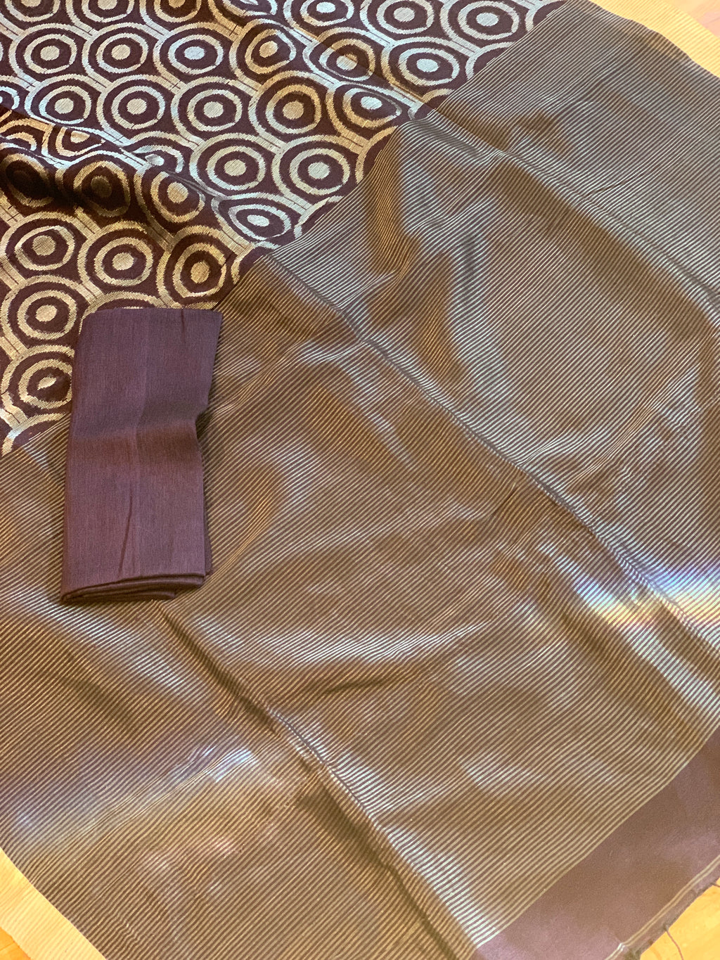 Linen Jamdani Saree