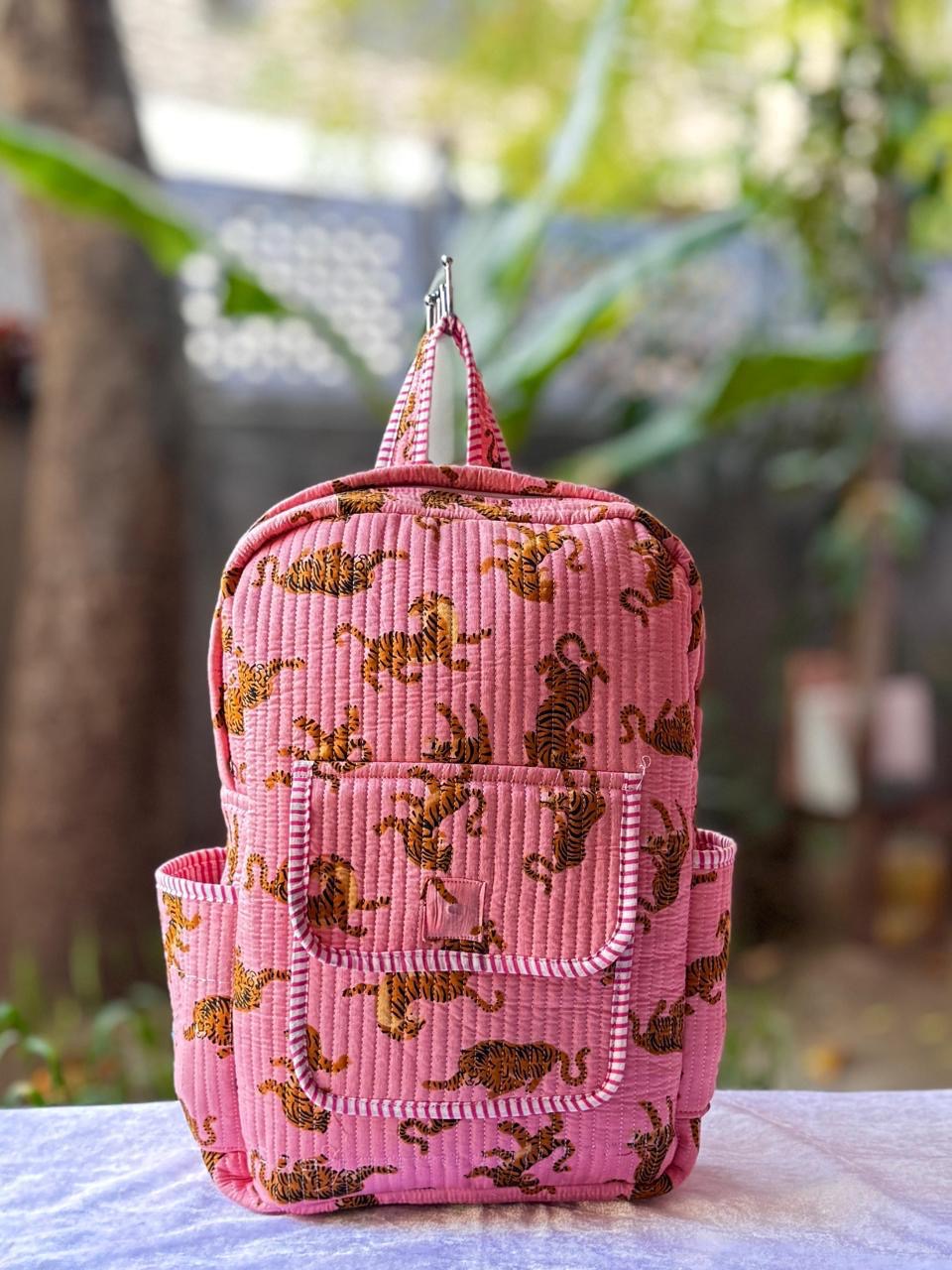 Quilted Backpack